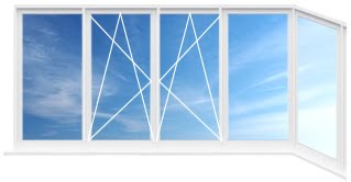 Застеклить Балкон Г - образный